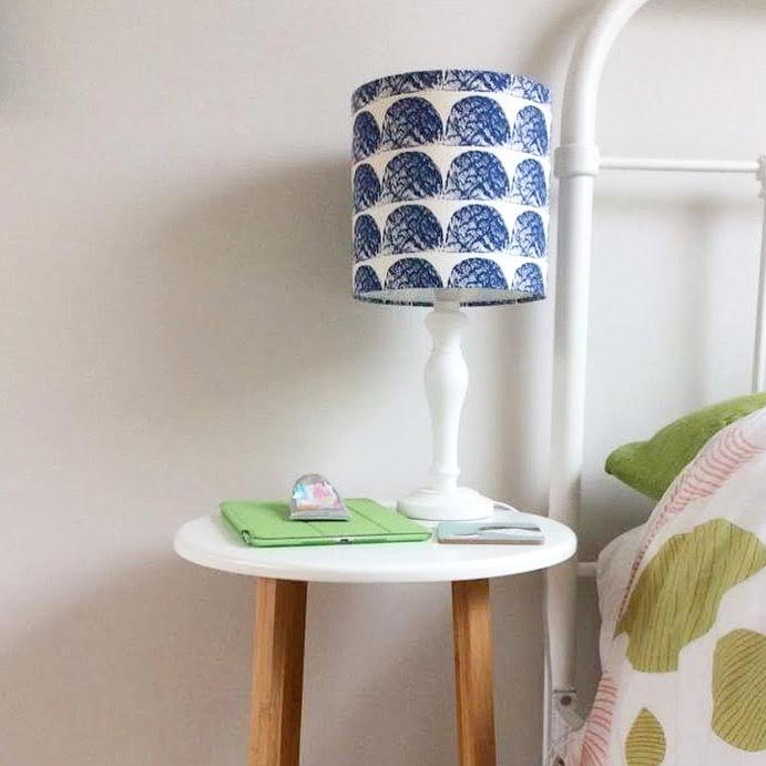 AFRIWEST ELEY LAMPSHADE IN NAVY