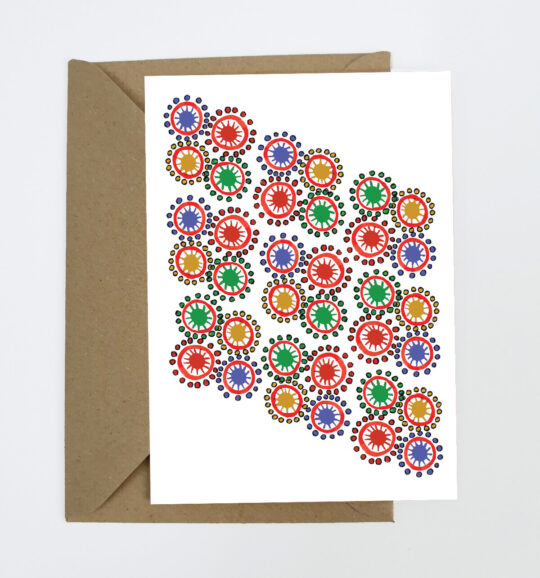 Maasai Beads Greeting Card