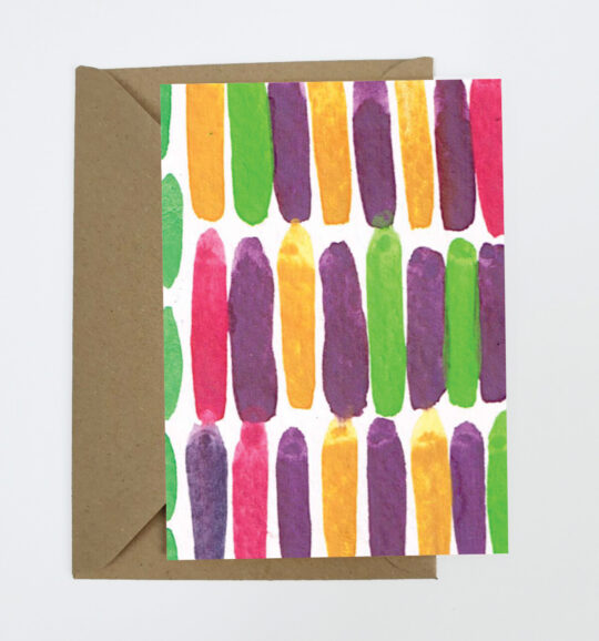 Stripes Greeting Card