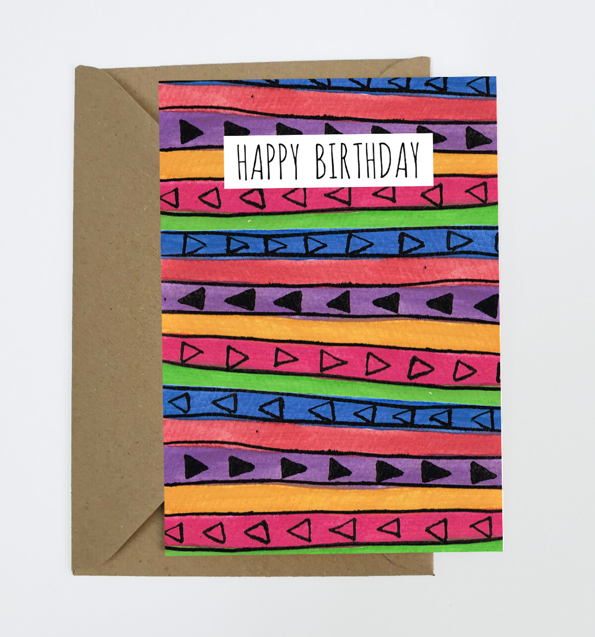 Arrows Birthday Card