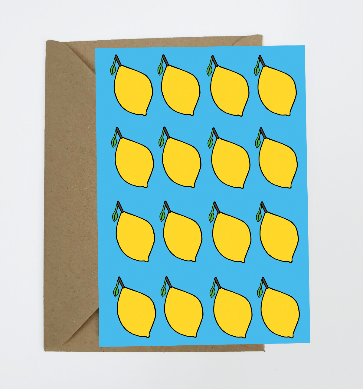 Amalfi Lemon Greeting Card