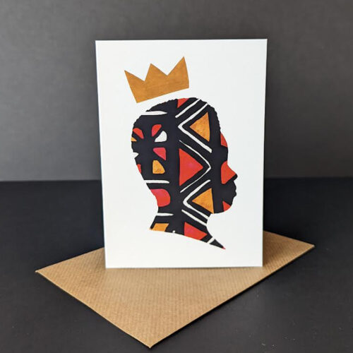 Young King Greeting Card